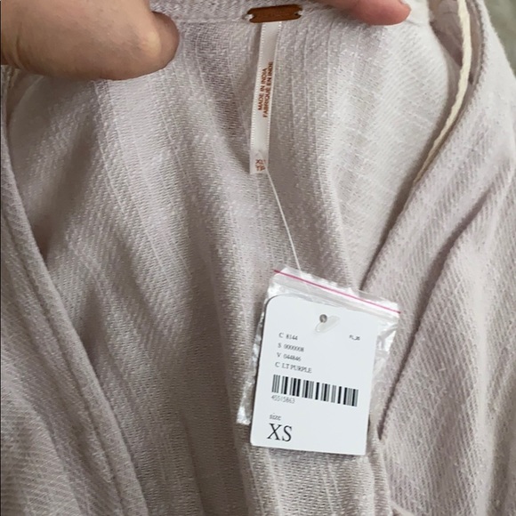 Free people v-neck linen maxi dress - Picture 5 of 6